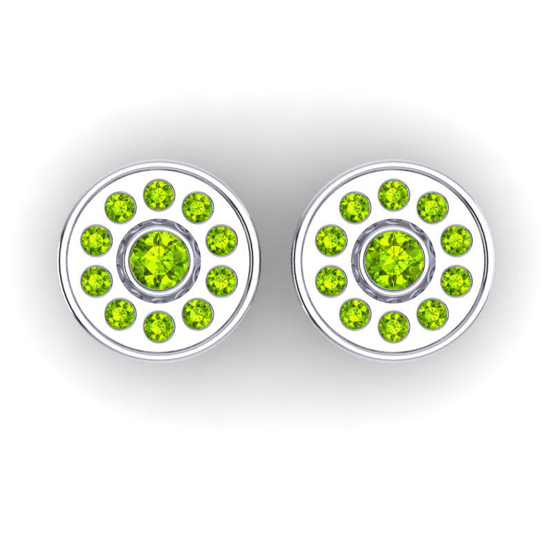 Peridot Cufflinks
