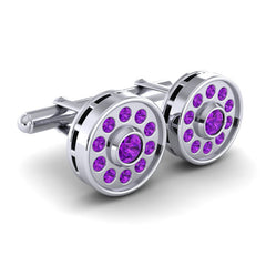 Amethyst Cufflinks