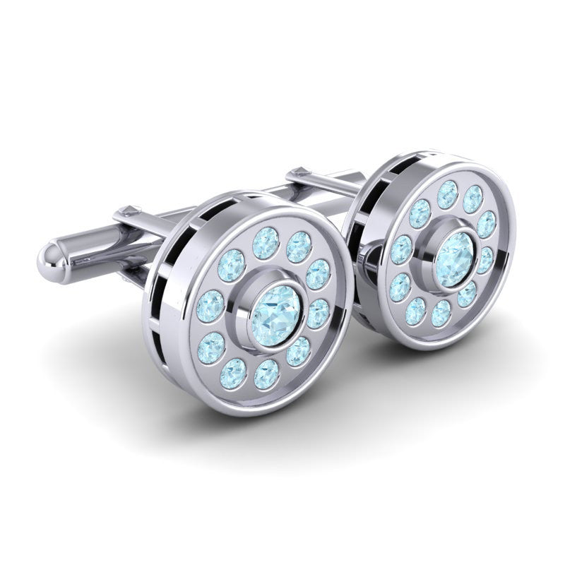 Aquamarine Cufflinks