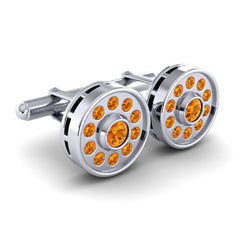 Citrine Cufflinks