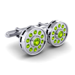 Peridot Cufflinks