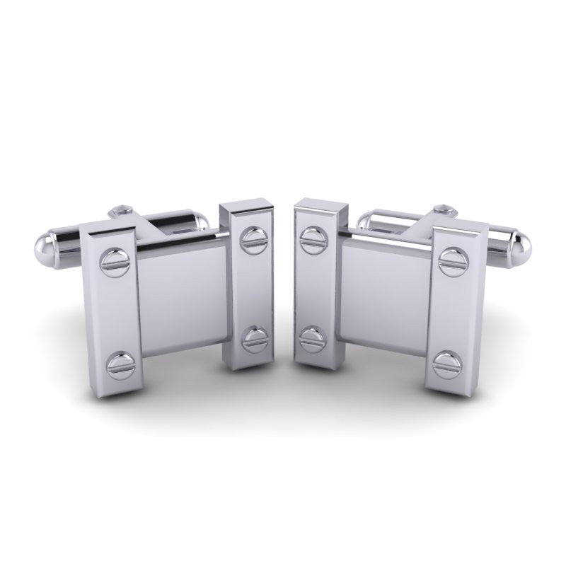 All-Metal Cufflinks