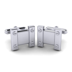 All-Metal Cufflinks