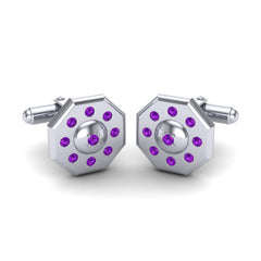 Amethyst Cufflinks