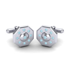 Aquamarine Cufflinks