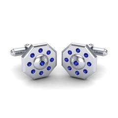 Blue Sapphire Cufflinks