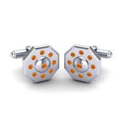 Citrine Cufflinks