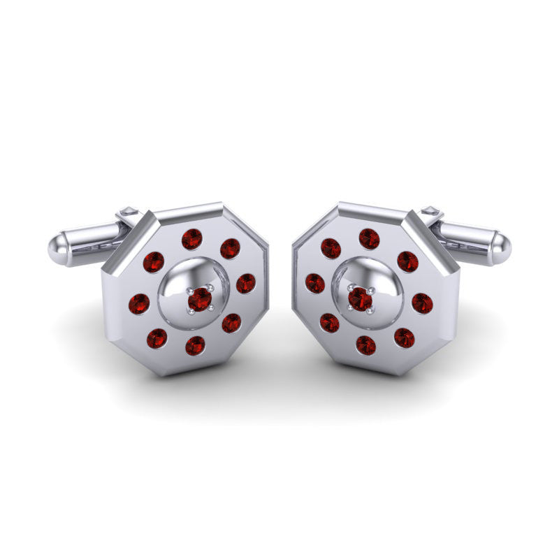 Garnet Cufflinks