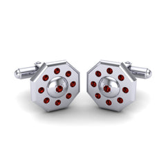 Garnet Cufflinks
