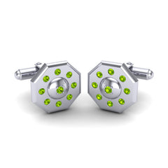 Peridot Cufflinks