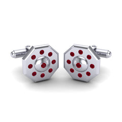 Ruby Cufflinks