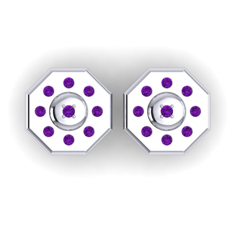 Amethyst Cufflinks