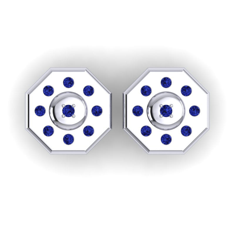 Blue Sapphire Cufflinks