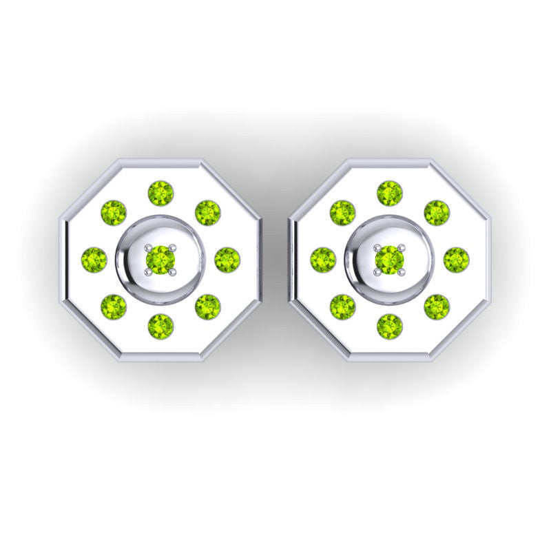 Peridot Cufflinks