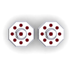 Ruby Cufflinks