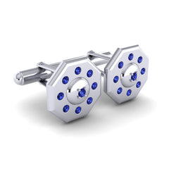 Blue Sapphire Cufflinks