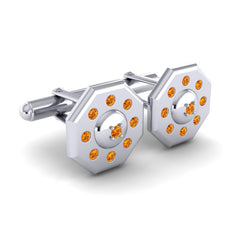 Citrine Cufflinks