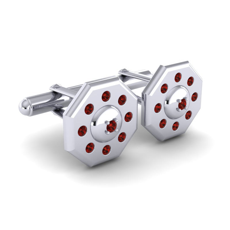 Garnet Cufflinks
