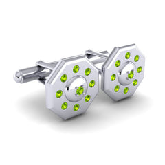 Peridot Cufflinks