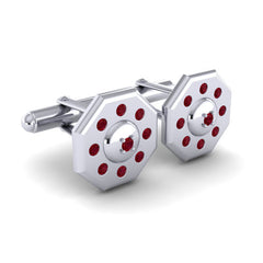 Ruby Cufflinks