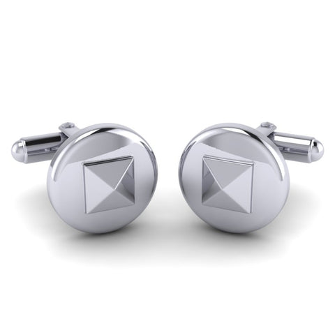 All-Metal Cufflinks