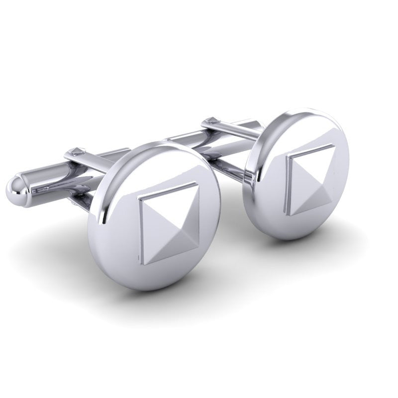 All-Metal Cufflinks