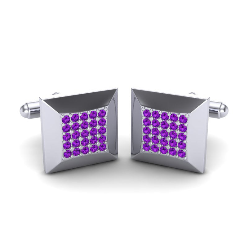 Amethyst Cufflinks