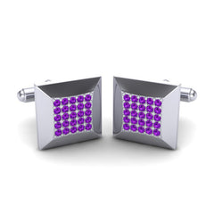 Amethyst Cufflinks
