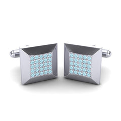 Aquamarine Cufflinks