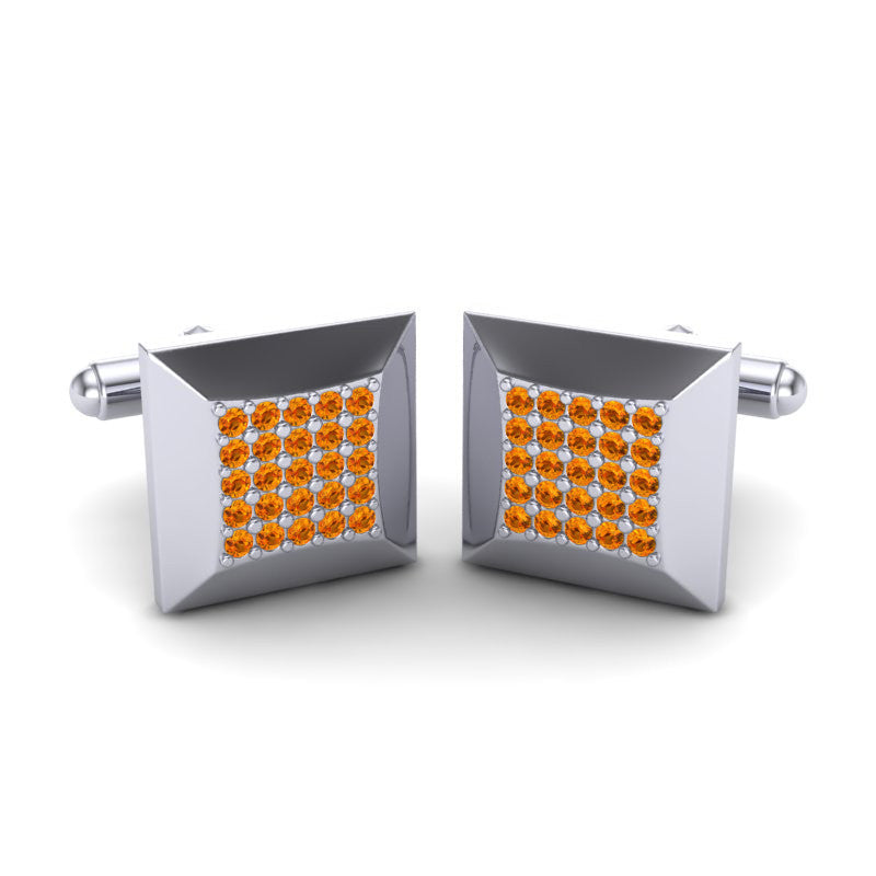Citrine Cufflinks