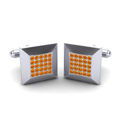 Citrine Cufflinks