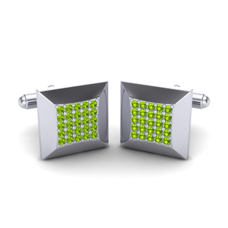 Peridot Cufflinks