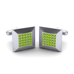 Peridot Cufflinks