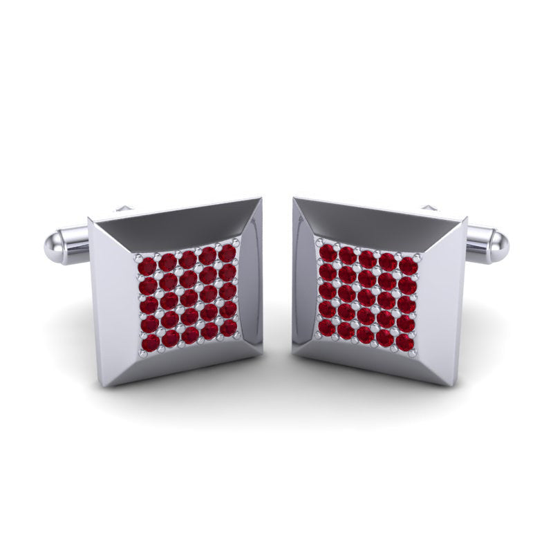 Ruby Cufflinks