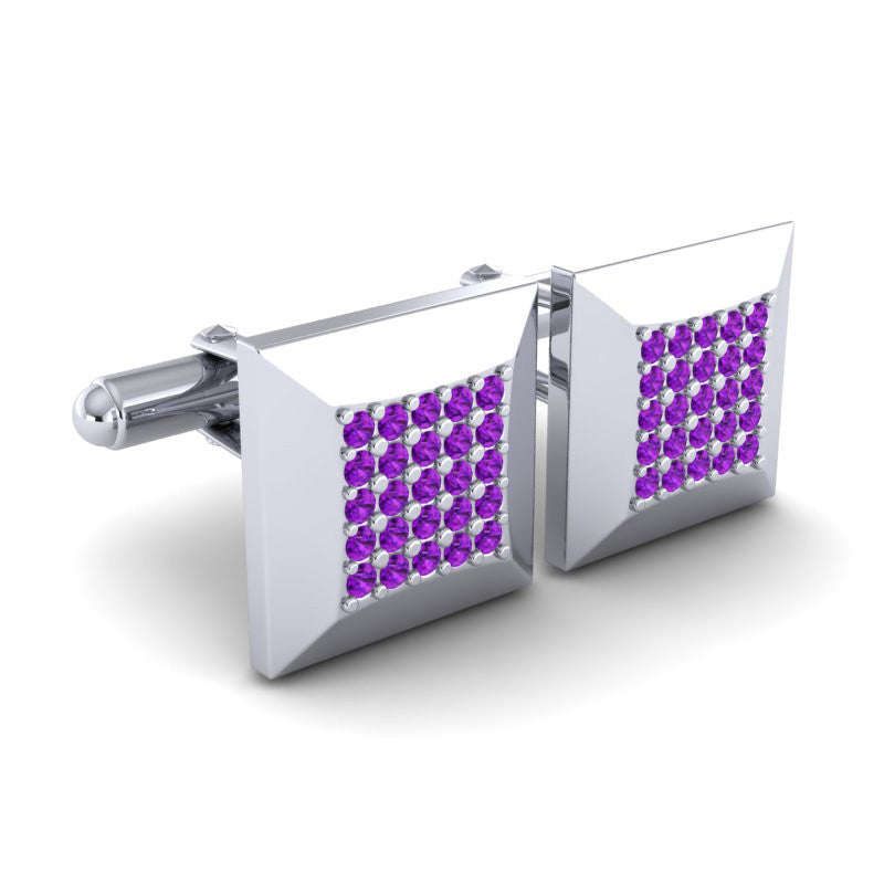 Amethyst Cufflinks