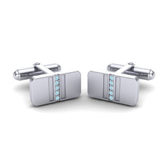 Aquamarine Cufflinks