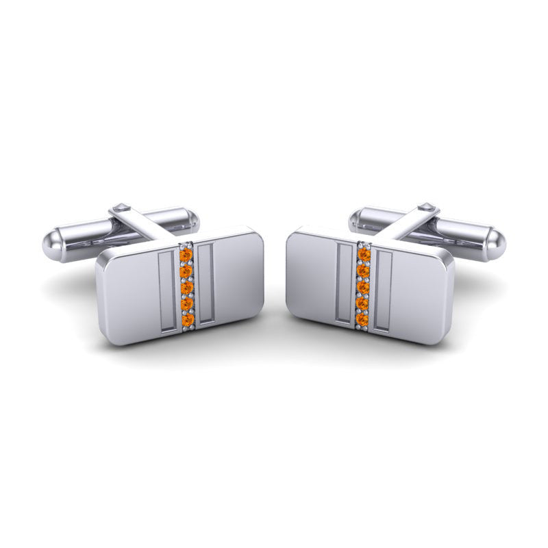 Citrine Cufflinks