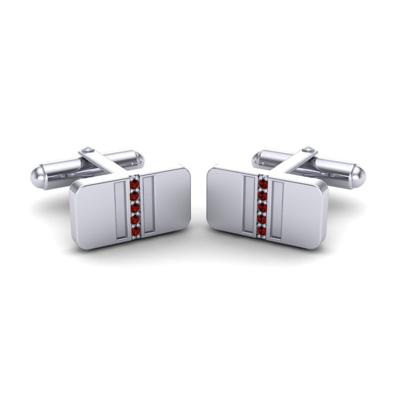 Garnet Cufflinks