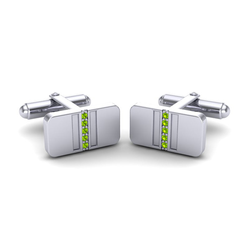 Peridot Cufflinks