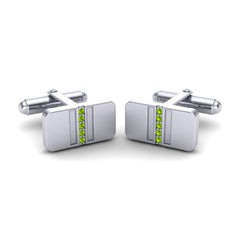 Peridot Cufflinks