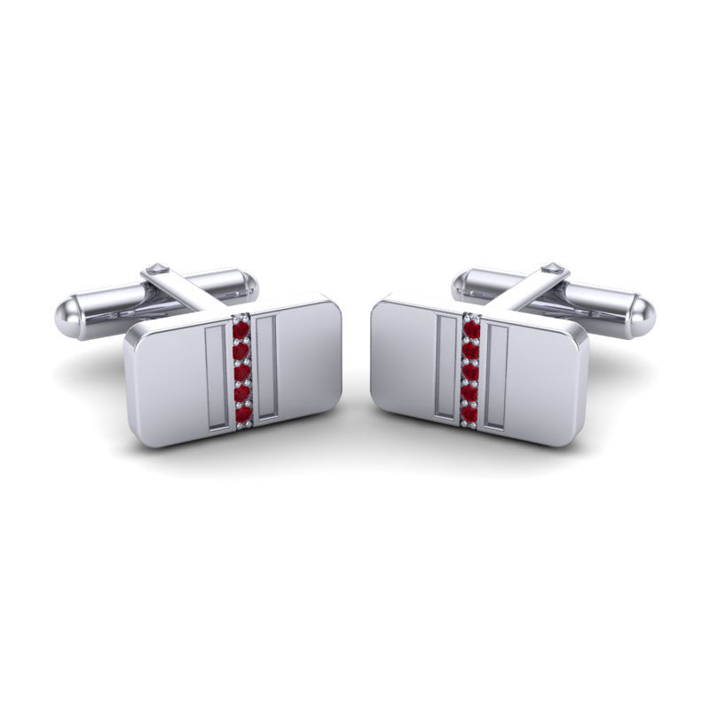 Ruby Cufflinks