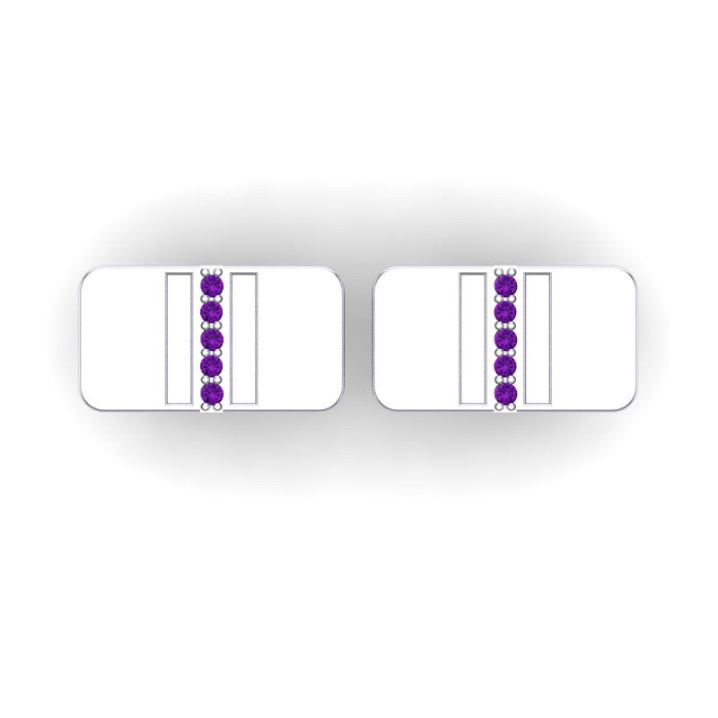 Amethyst Cufflinks