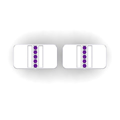 Amethyst Cufflinks