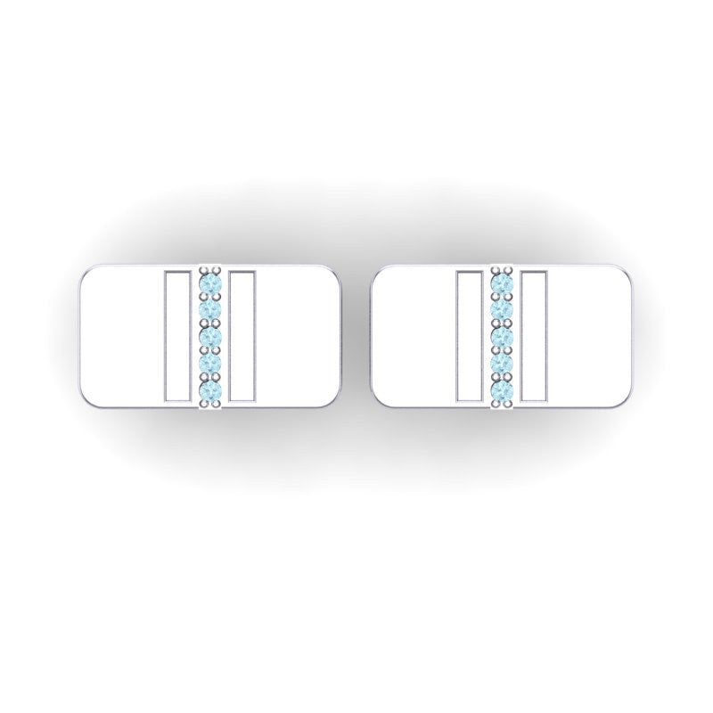 Aquamarine Cufflinks