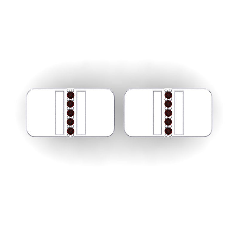 Garnet Cufflinks