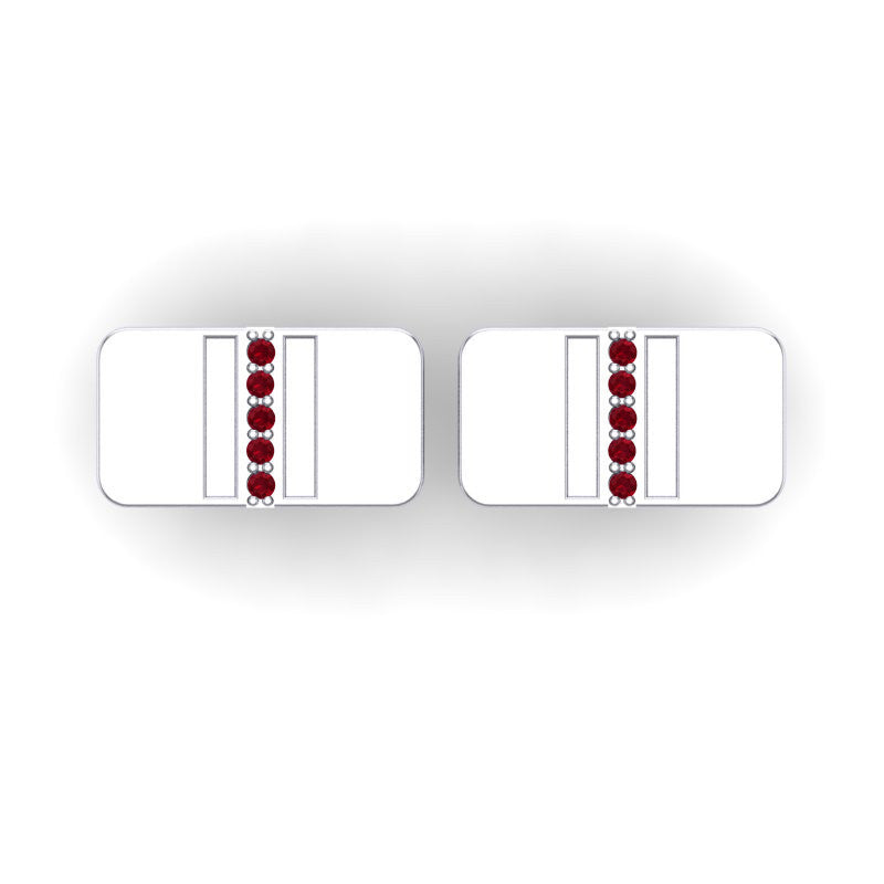 Ruby Cufflinks