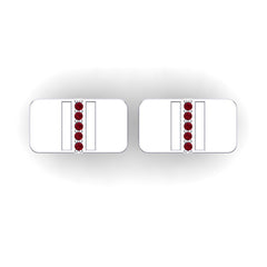 Ruby Cufflinks