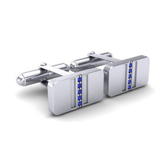 Blue Sapphire Cufflinks