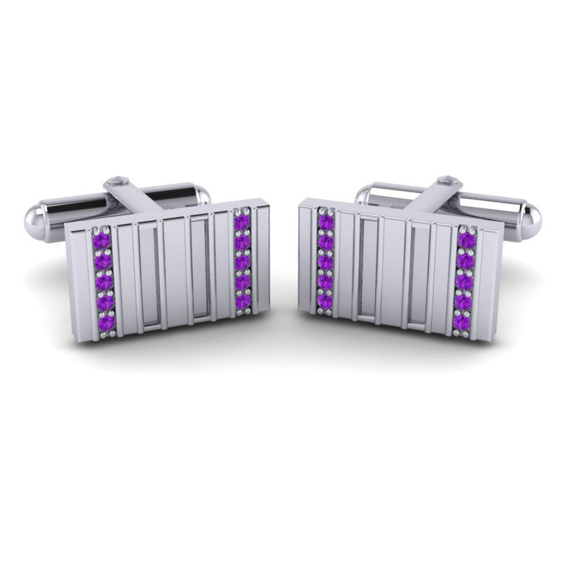 Amethyst Cufflinks