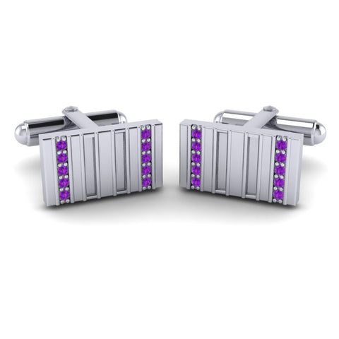 Amethyst Cufflinks